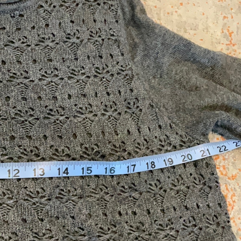John Mark Gray Layered Tunic Top - Picture 3 of 5